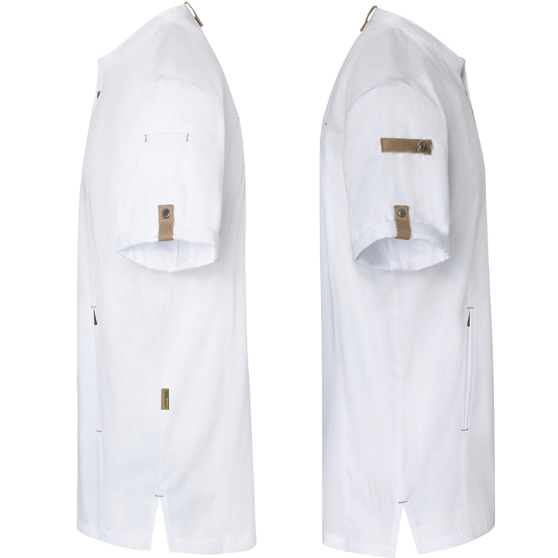 Chaqueta de chef ecológica, certificada.