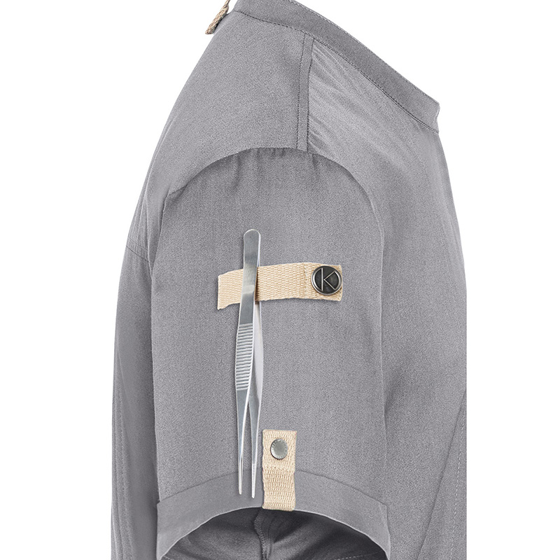 Chaqueta de chef ecológica, certificada.
