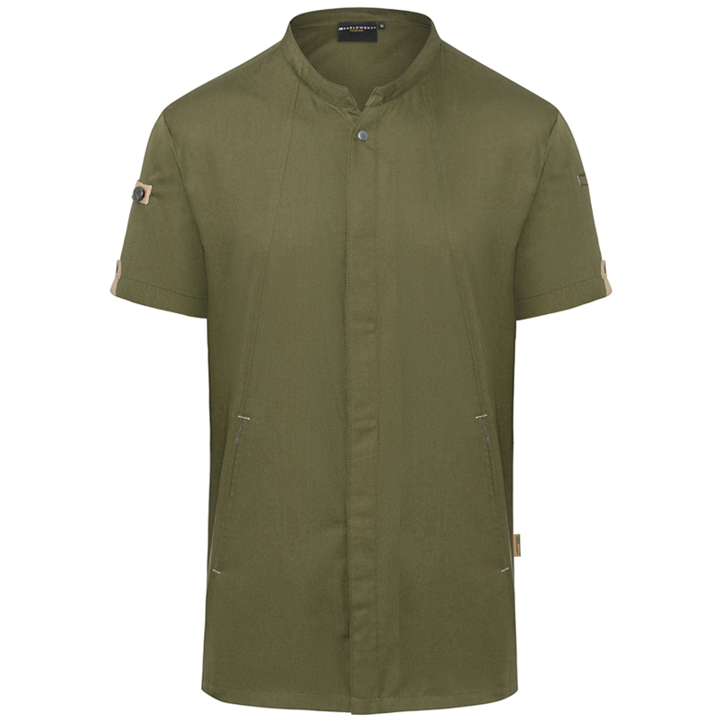 Chaqueta de chef ecológica, certificada.