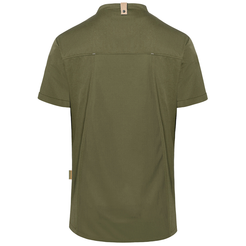 Chaqueta de chef ecológica, certificada.