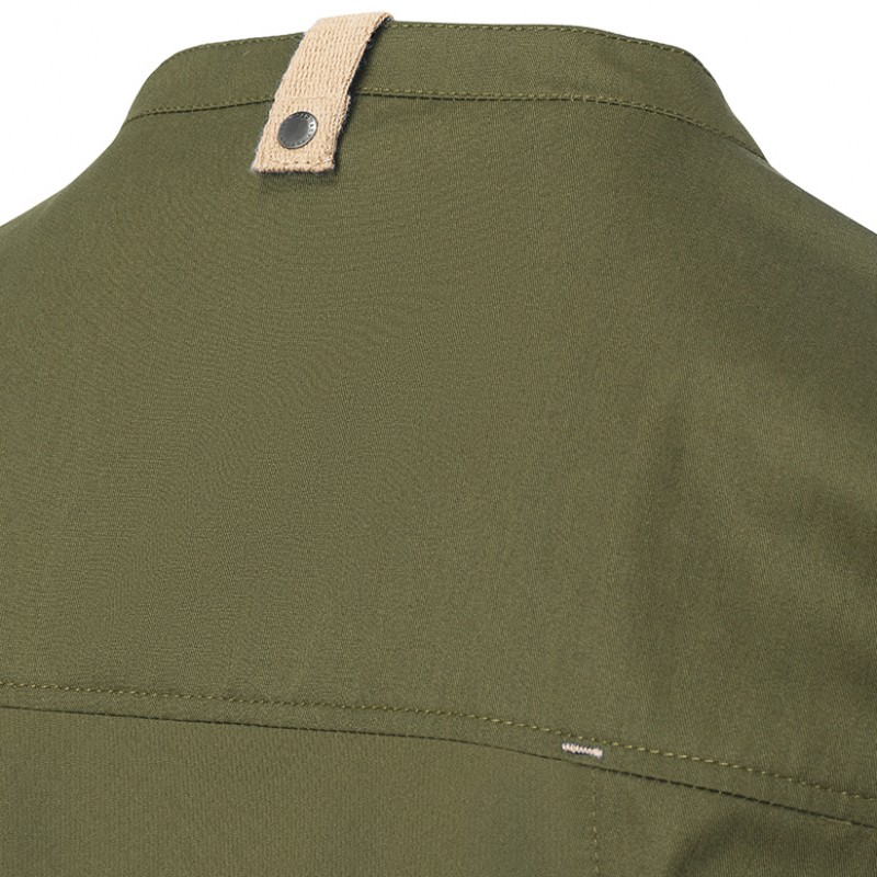 Chaqueta de chef ecológica, certificada.