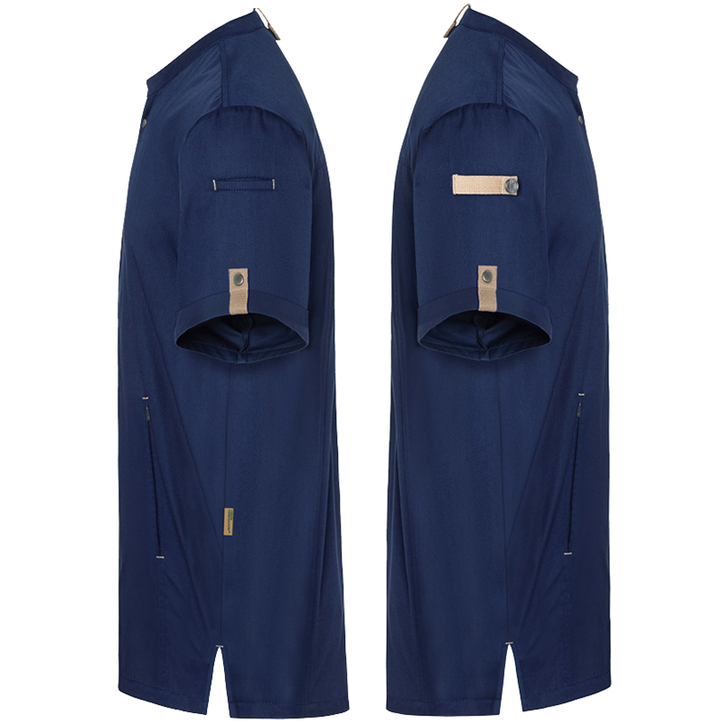 Chaqueta de chef ecológica, certificada.