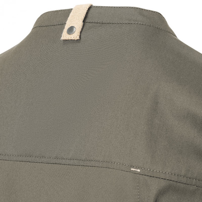 Chaqueta de chef ecológica, certificada.