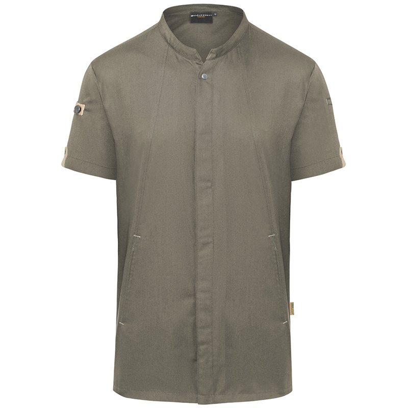 Chaqueta de chef ecológica, certificada.