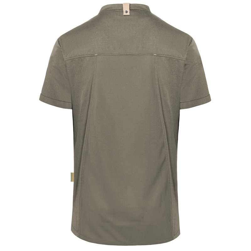 Chaqueta de chef ecológica, certificada.