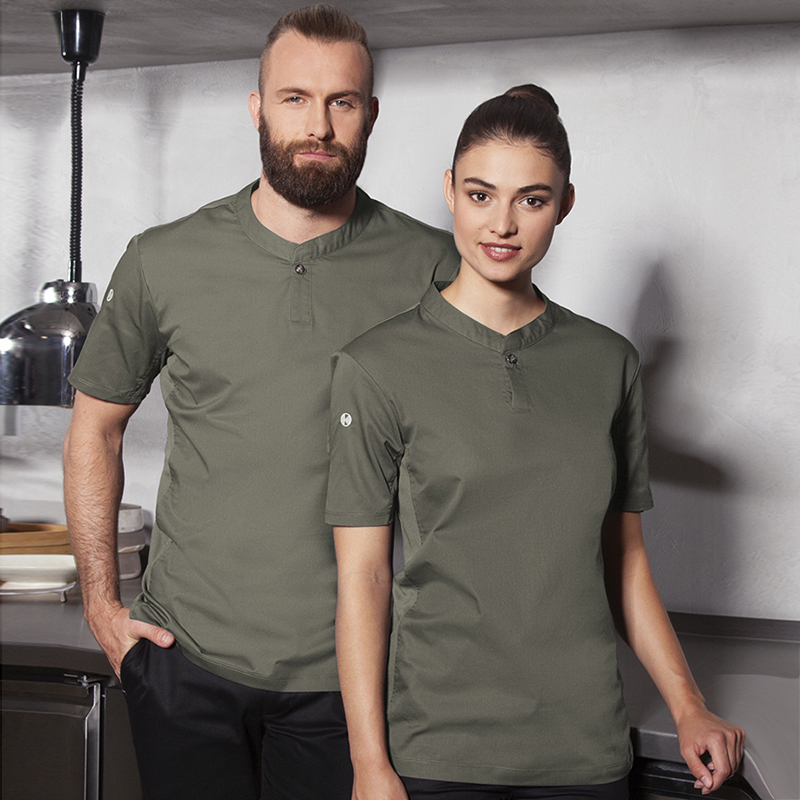 Moderna camiseta de cocinero sage