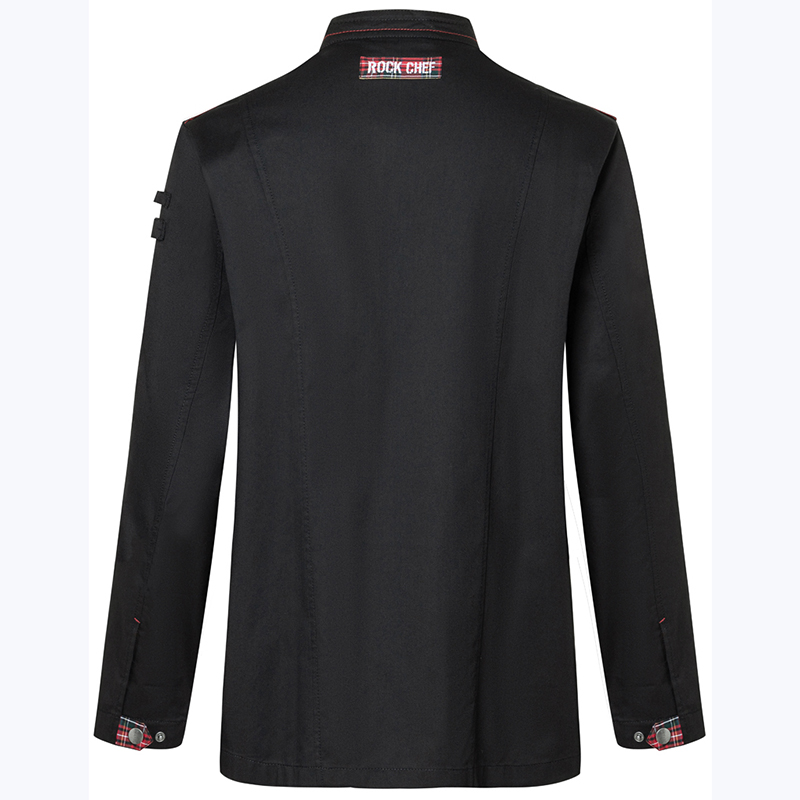 Chaqueta  Rock chef manga larga negra
