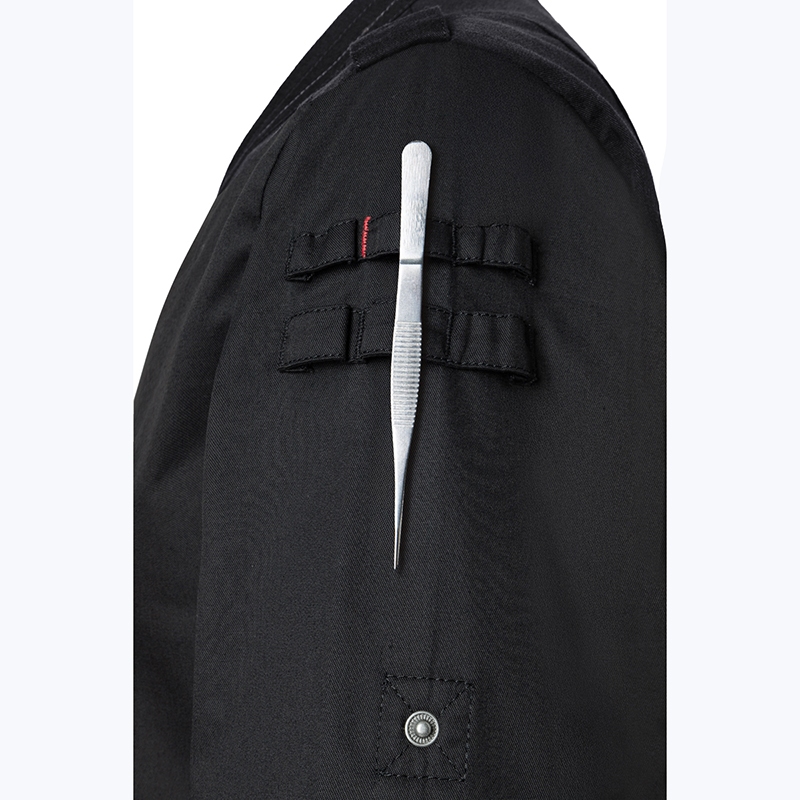 Chaqueta  Rock chef manga larga negra