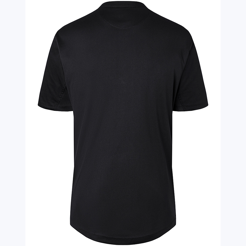 Moderna camiseta de cocinera negra