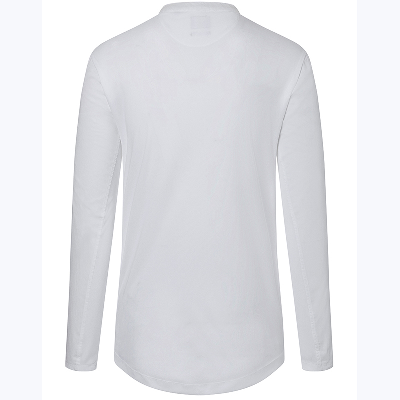Moderna camiseta de cocinera blanco M/L