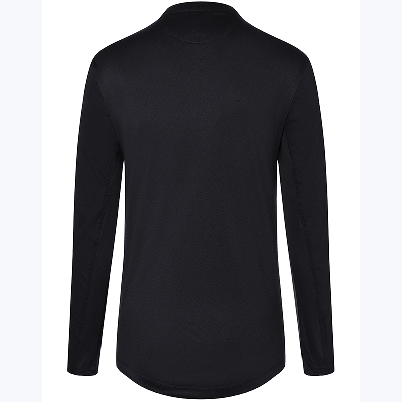 Moderna camiseta de cocinera negro M/L