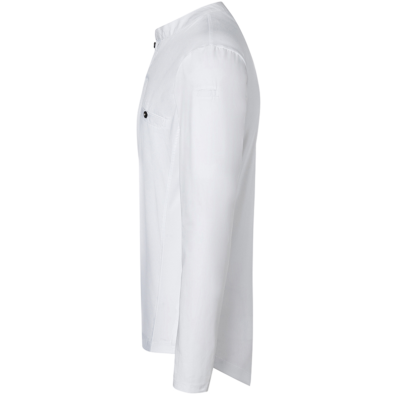 Moderna camiseta de cocinero blanco M/L