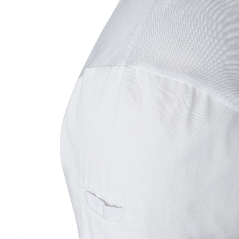 Moderna camiseta de cocinero blanco M/L