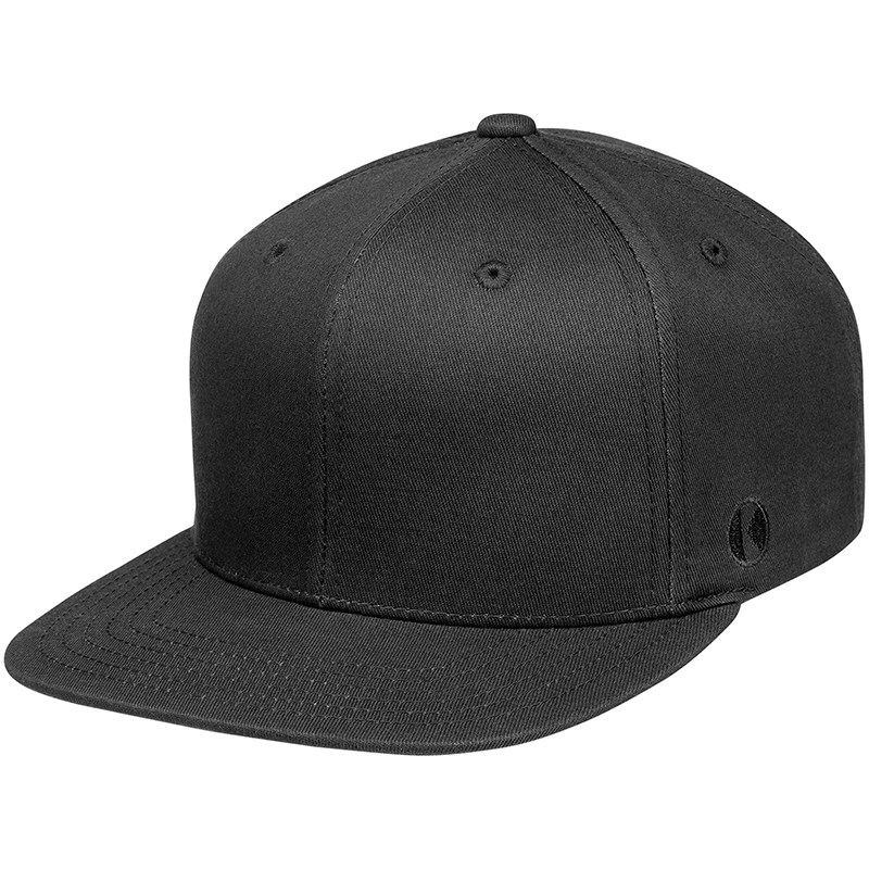 Elegante gorra de 6 paneles con visera plana