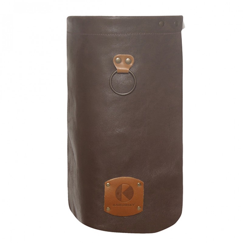 Delantal 100% Piel natural, moka