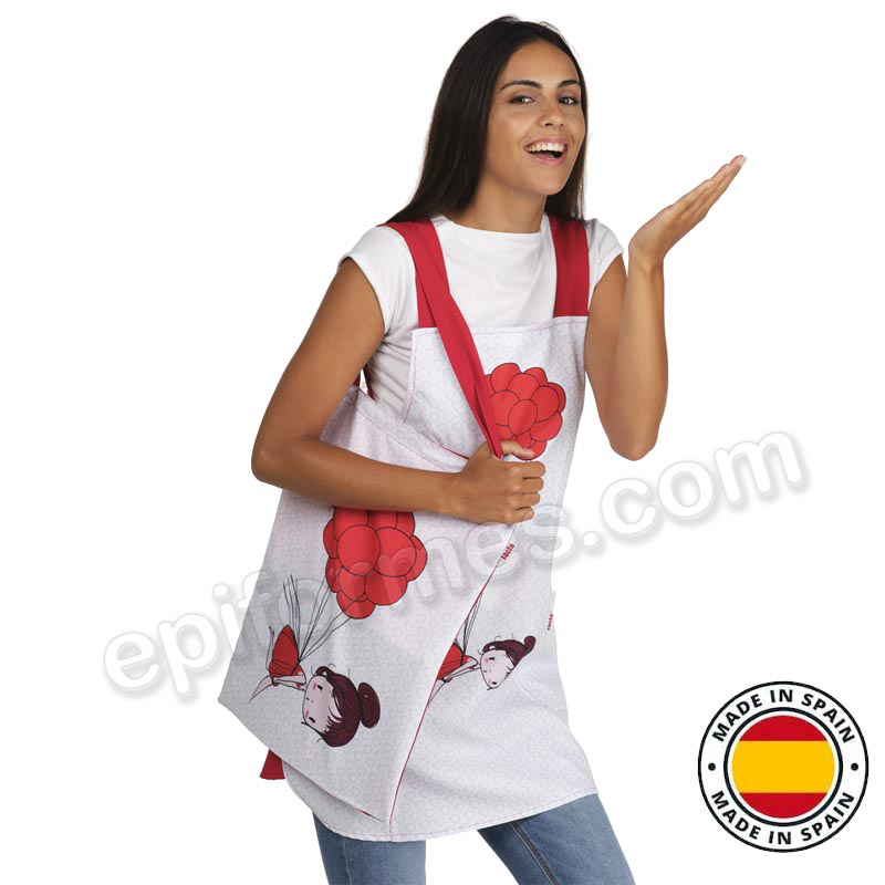 Bolsa maestra niña globos