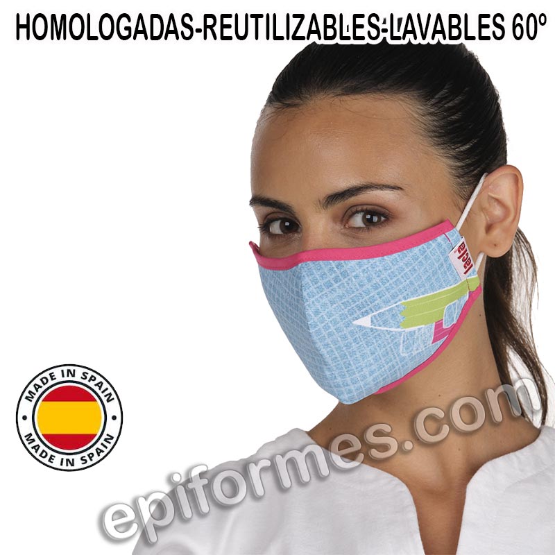 Mascarilla HOMOLOGADA lápices