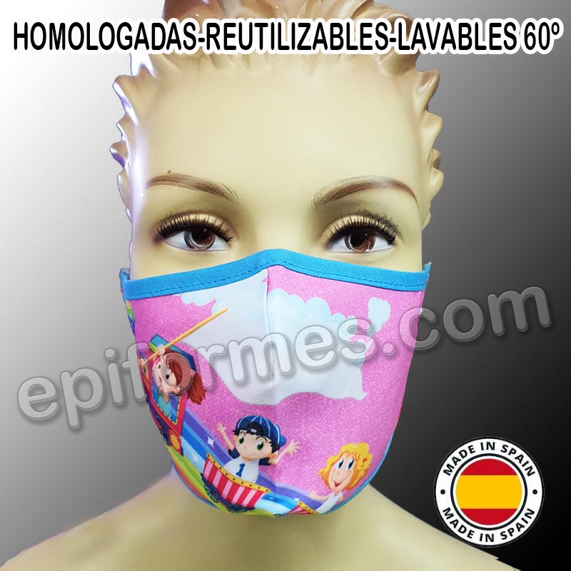 Mascarilla HOMOLOGADA wonderland