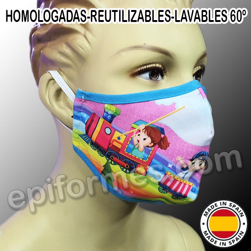 Mascarilla HOMOLOGADA wonderland