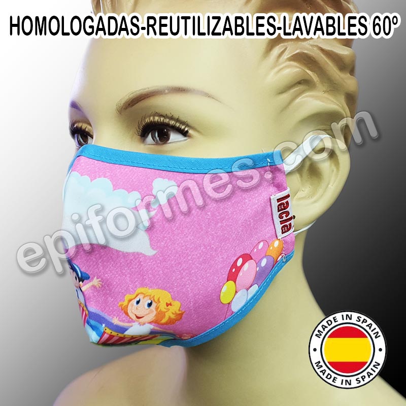 Mascarilla HOMOLOGADA wonderland