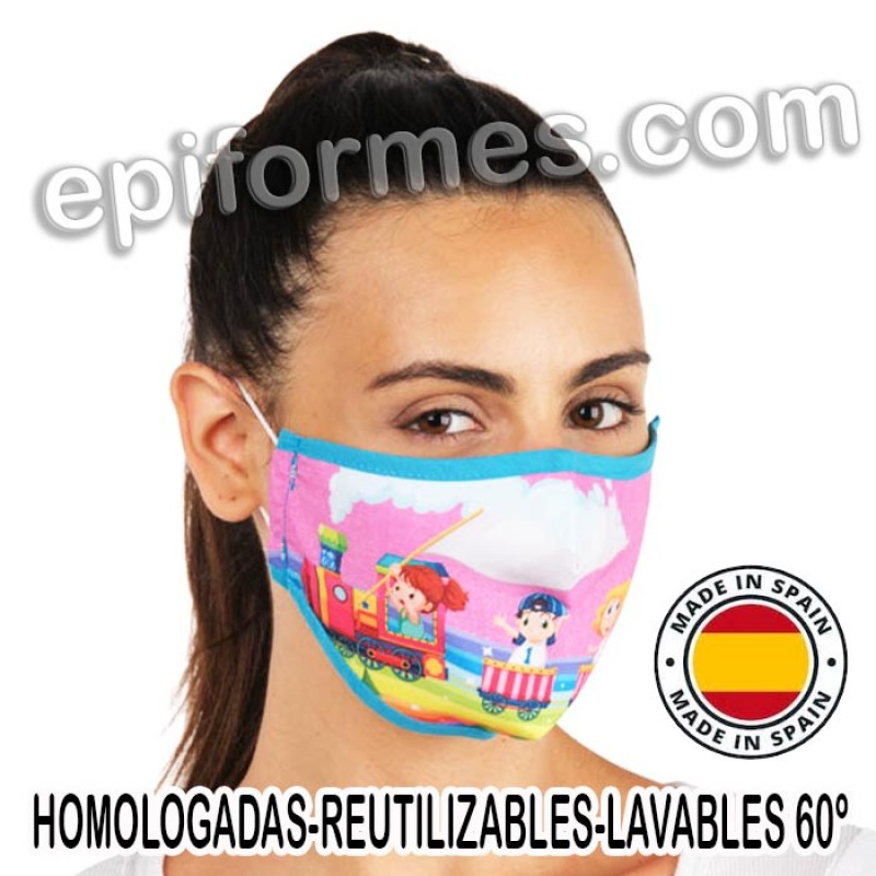 Mascarilla HOMOLOGADA wonderland