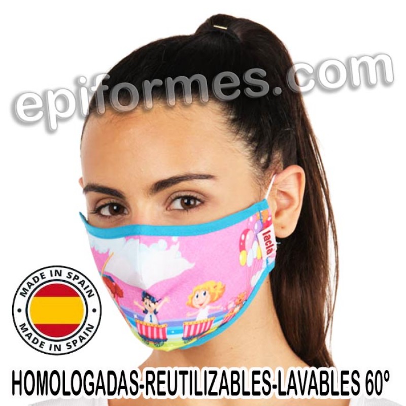 Mascarilla HOMOLOGADA wonderland