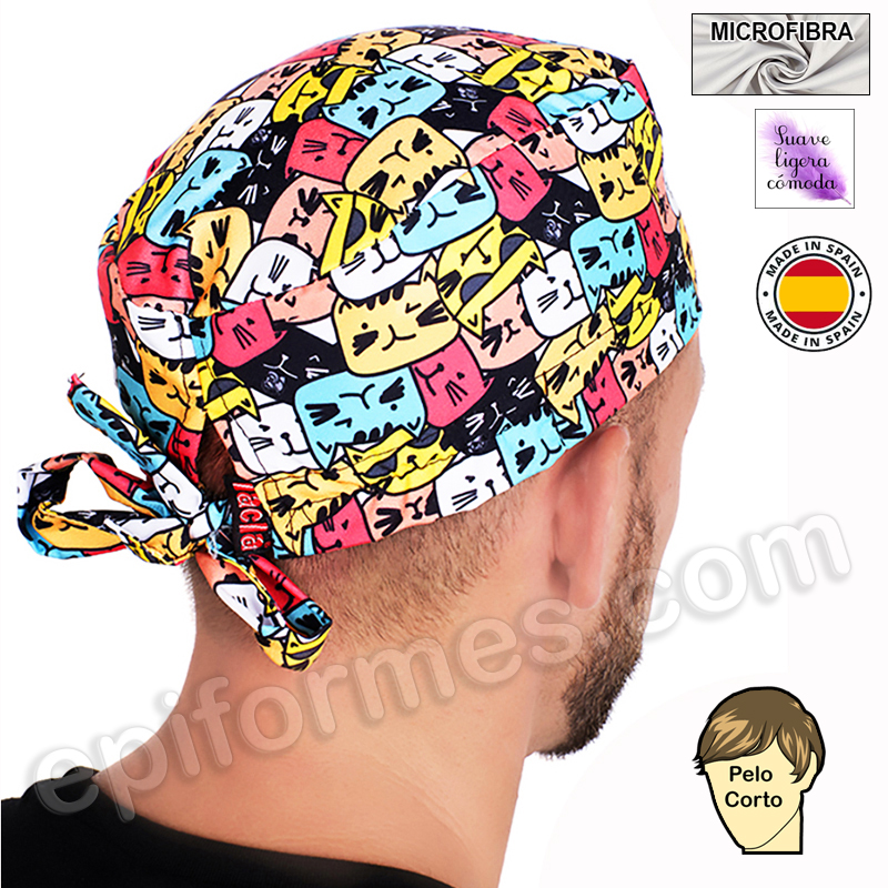 Gorro cirujano gatos