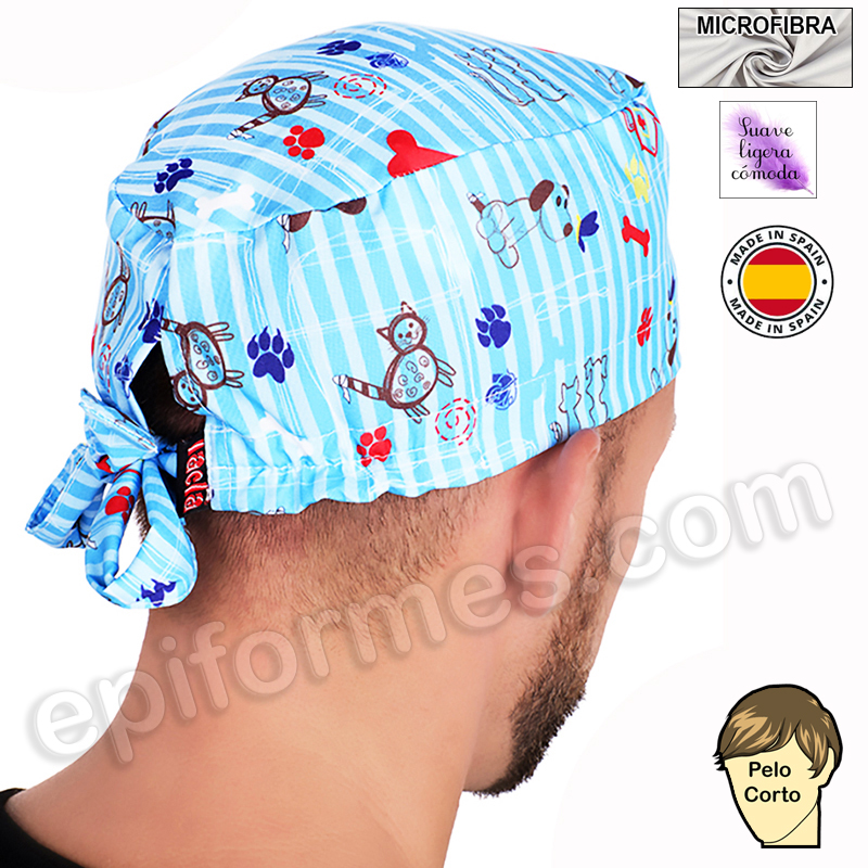 Gorro cirujano animales