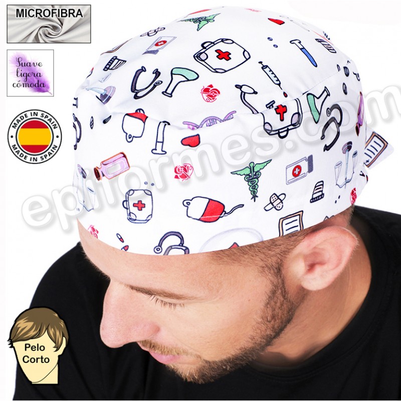 Gorro cirujano instrumental médico