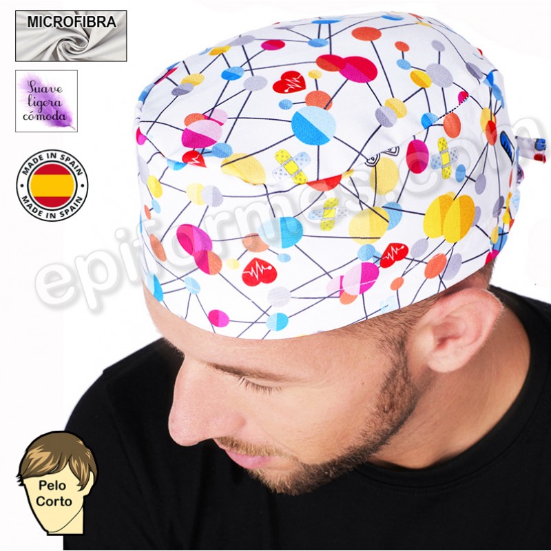 Gorro cirujano moléculas