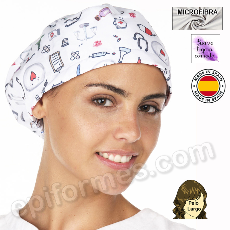 Gorro cirujano instrumental médico