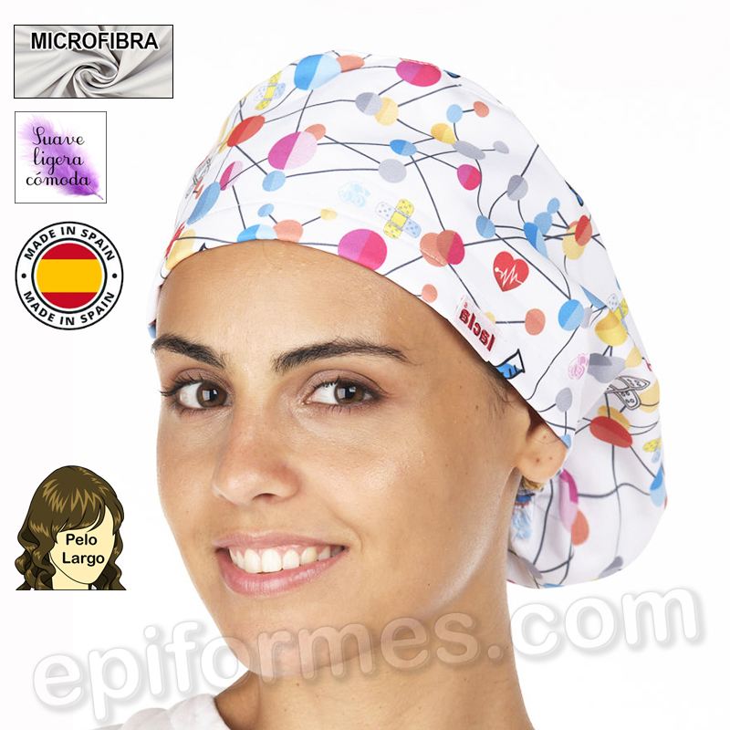 Gorro cirujano moléculas