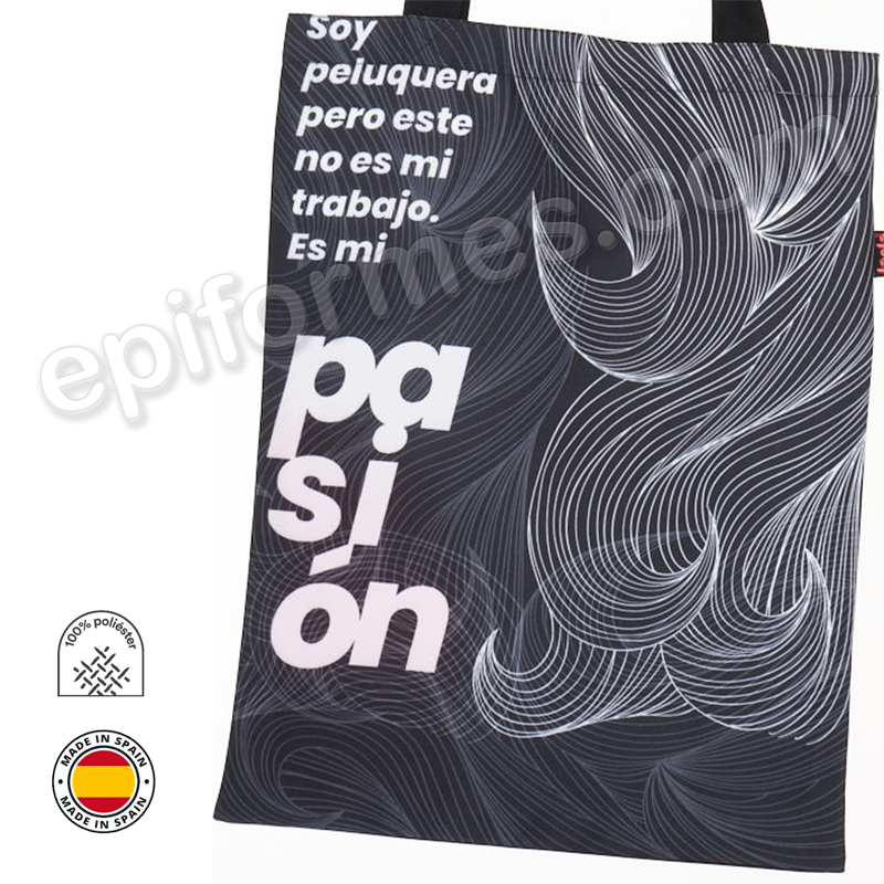 Bolsa de tela, peluquera