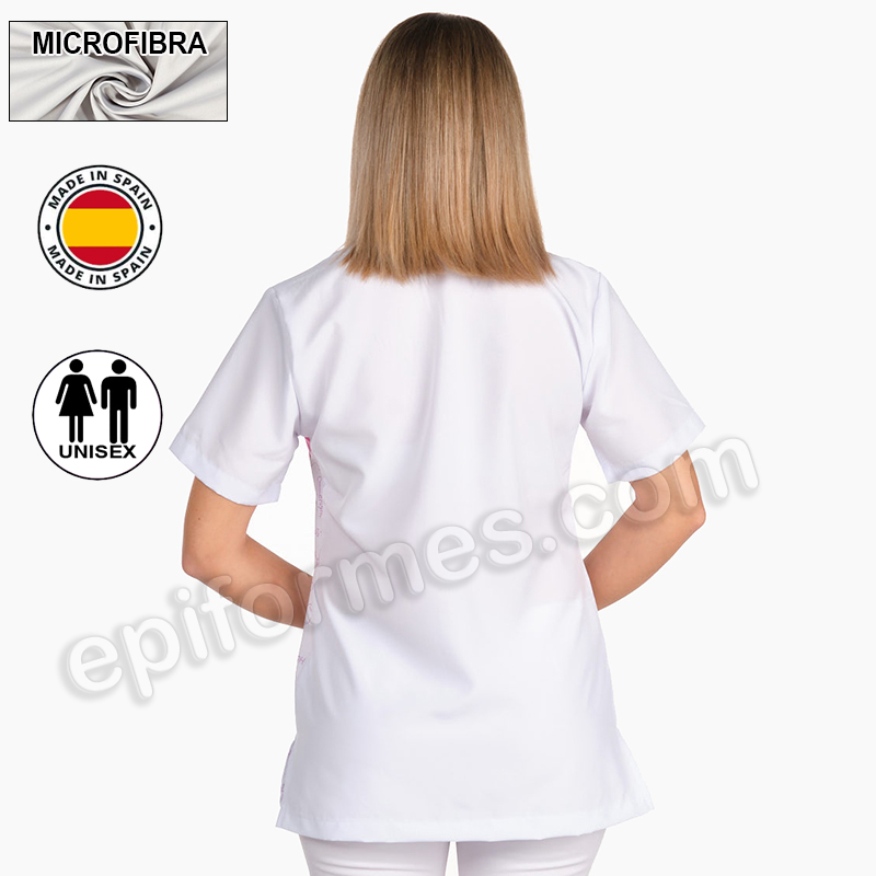 Casaca sanitaria unisex corazón