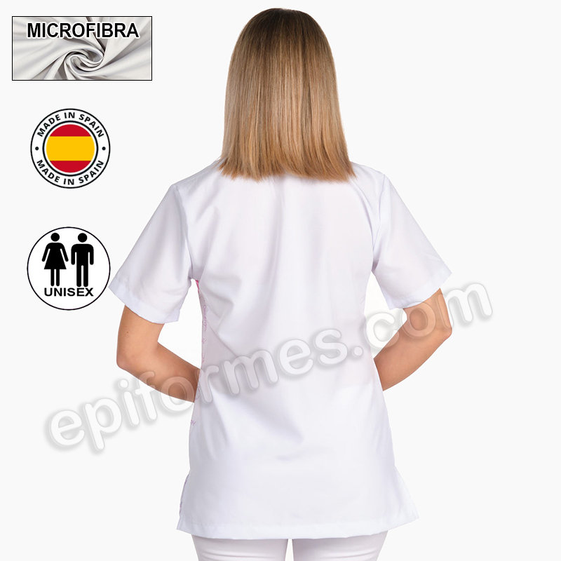 Casaca sanitaria unisex corazón