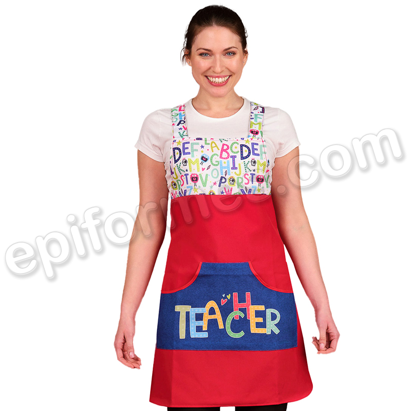 Estola de maestra,  teacher roja