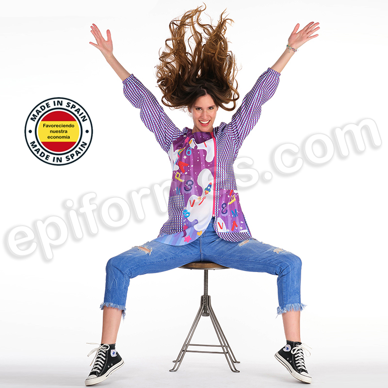 Bata de profesora, galaxia