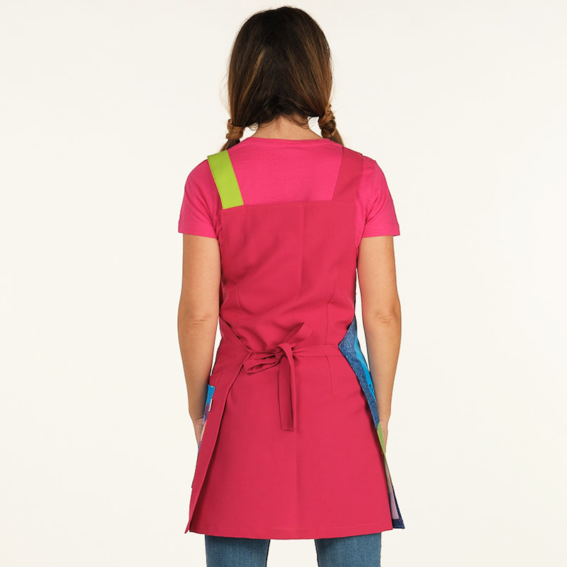 Estola de maestra, emociones fucsia