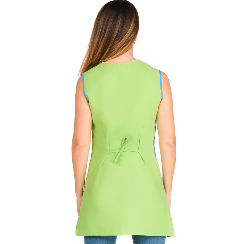 Bata de maestra sin mangas, Caperucita roja