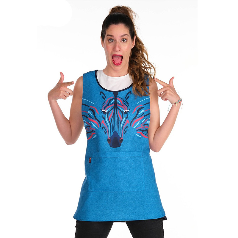 Estola maestra cebra azul