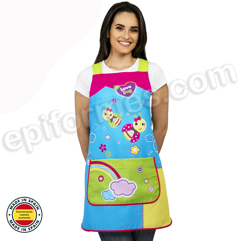 Estola maestra estampada abejas