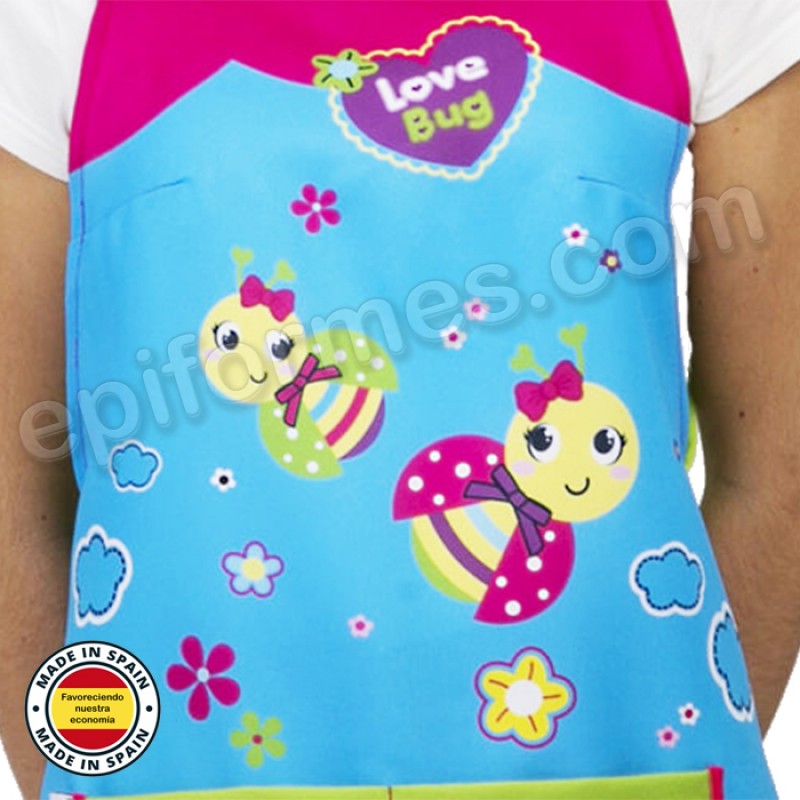 Estola maestra estampada abejas