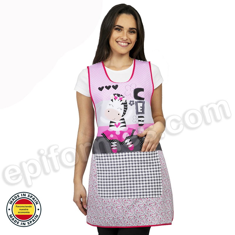 Estola maestra estampada cebra