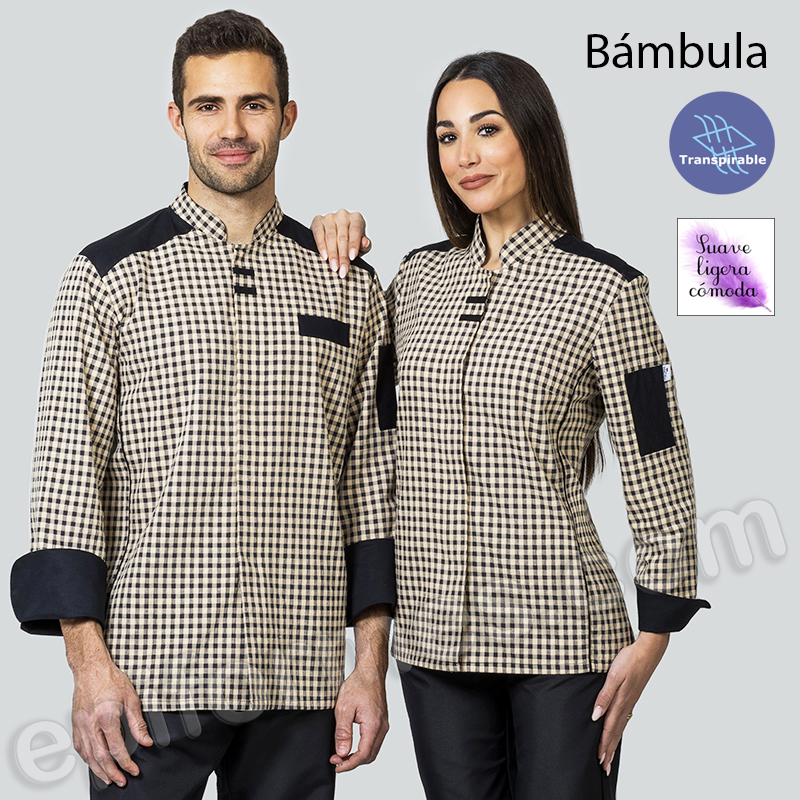 Chaqueta cocina bambula