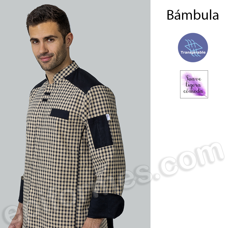 Chaqueta cocina bambula