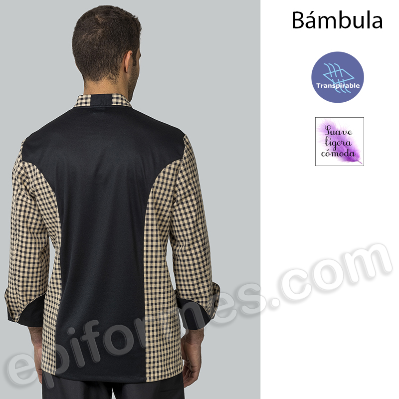 Chaqueta cocina bambula