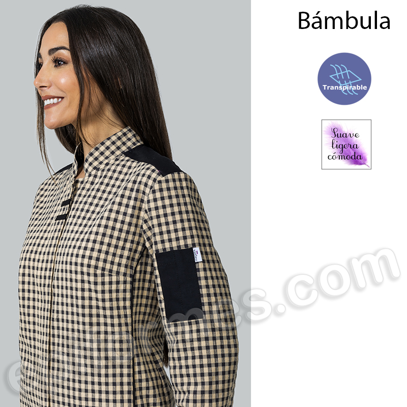 Chaqueta cocina bambula