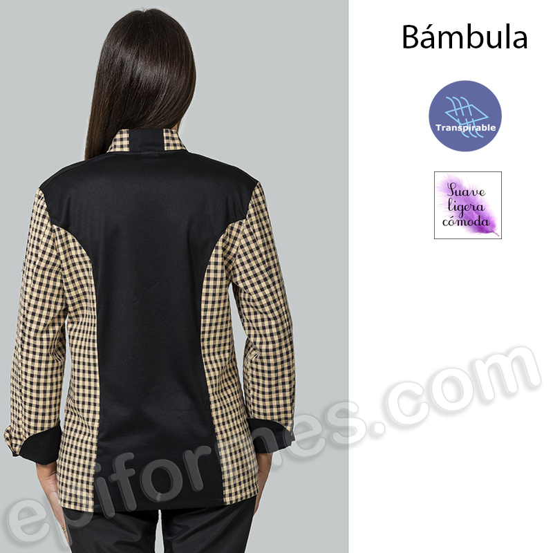 Chaqueta cocina bambula