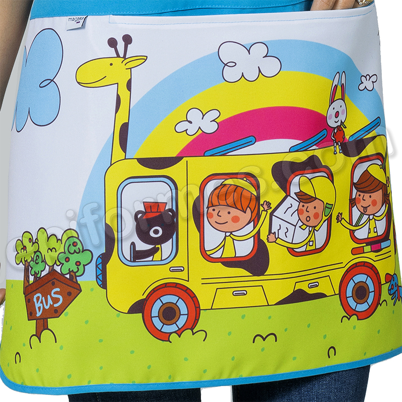 Estola maestra estampado infantil