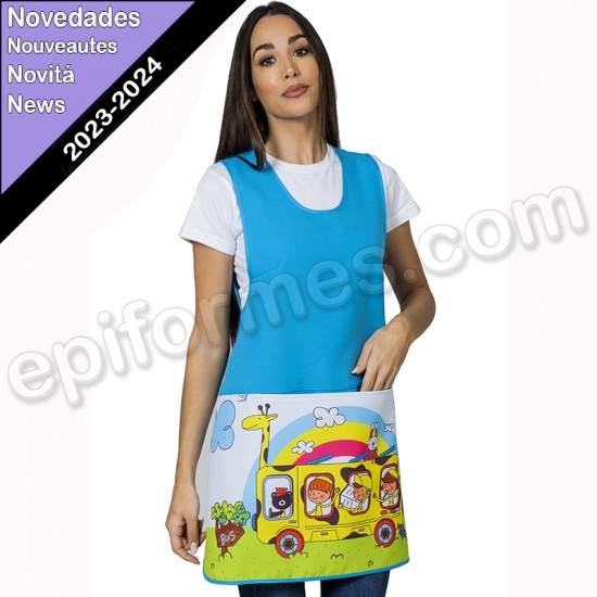 Estola maestra estampado infantil